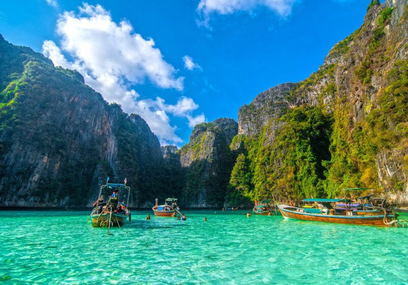 Krabi: Phi Phi & 4 Islands Sunset Day Trip